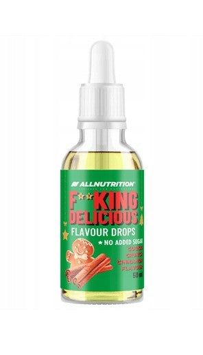 Allnutrition Fitking Delicious Flavour Drops - Cookie Crunch Cinnamon