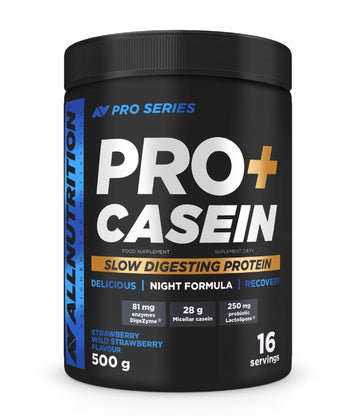 Allnutrition Pro+ Casein - Strawberry-Wild Strawberry