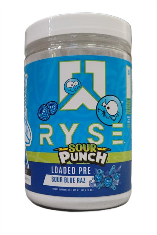RYSE Loaded Pre - Sour Punch Sour Blue Raz