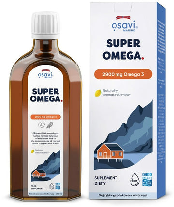 Osavi Super Omega, 2900mg Omega 3 (Lemon)