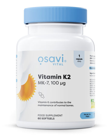 Osavi Vitamin K2 MK-7, 100mcg