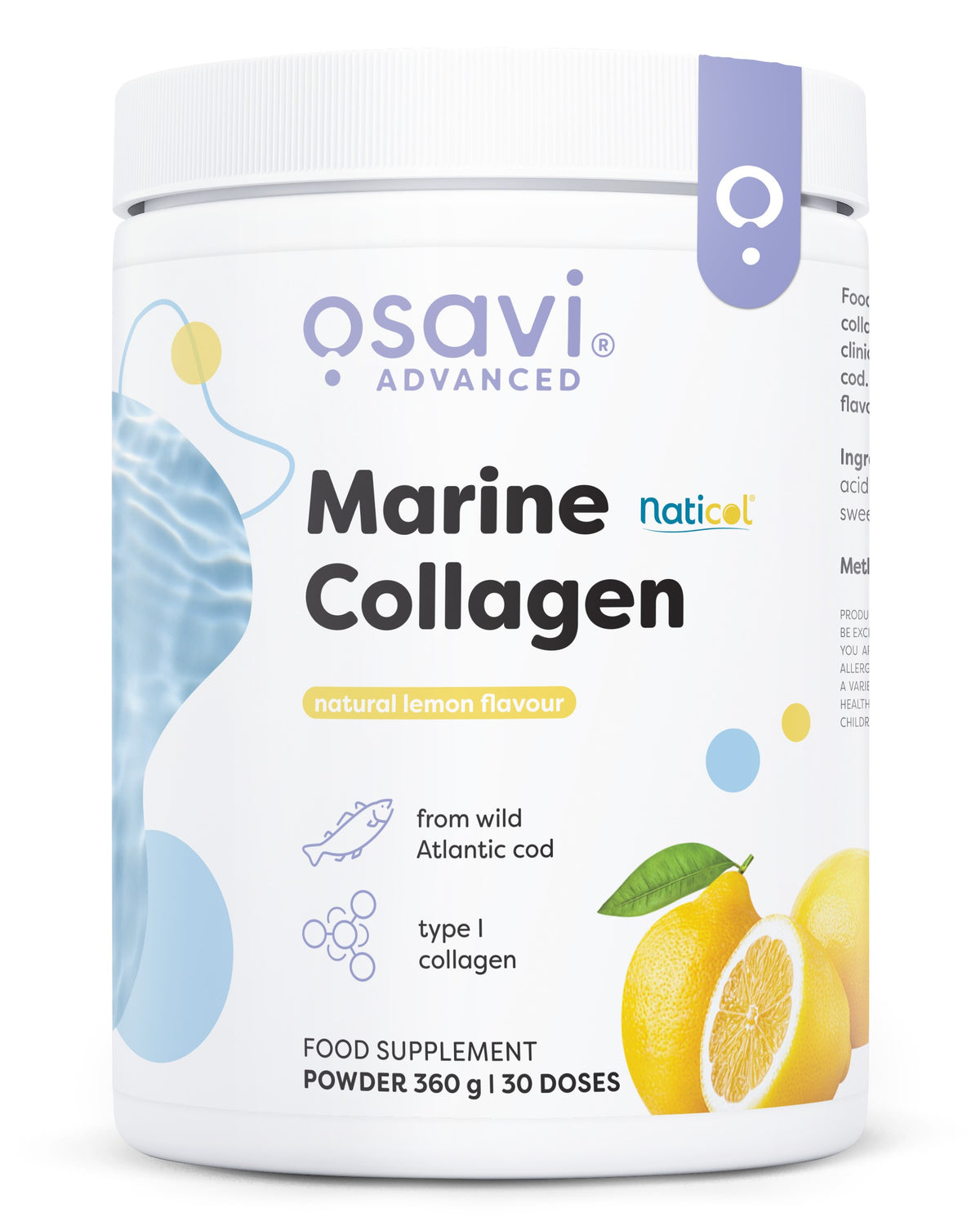 Osavi Marine Collagen Wild Cod - Lemon
