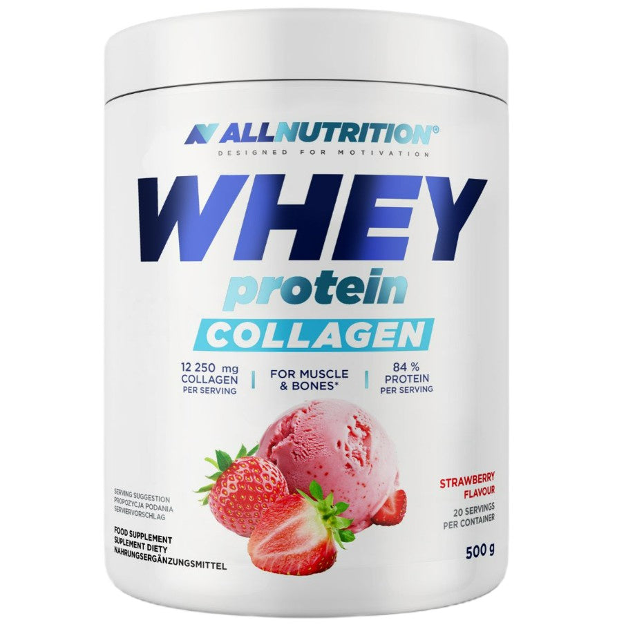 Allnutrition Whey Protein Collagen - Strawberry