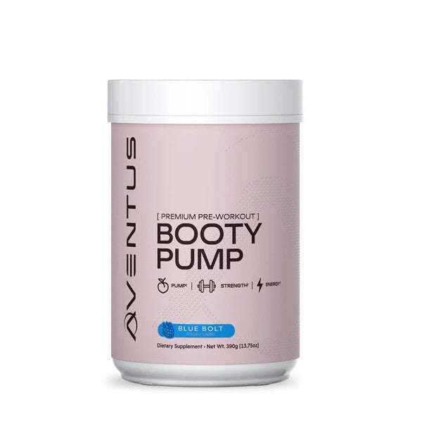 Aventus Supplements Booty Pump - Premium Pre-Workout - Blue Bolt
