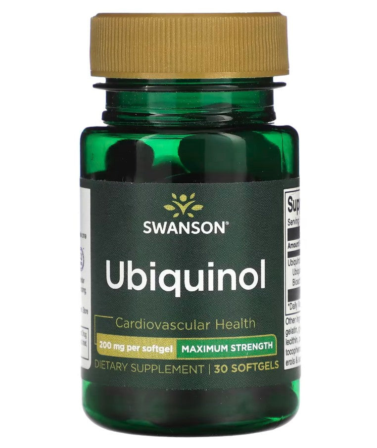 Swanson Ubiquinol, 200mg