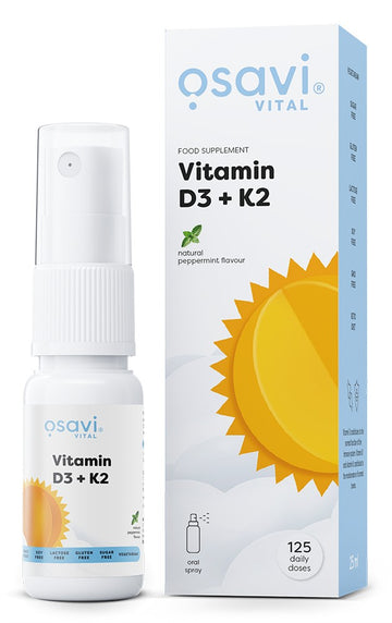 Osavi Vitamin D3 + K2 Oral Spray, Peppermint