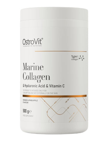 OstroVit Marine Collagen & Hyaluronic Acid & Vitamin C, Mango & Pineapple