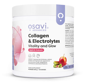 Osavi Collagen Electrolytes Vitality and Glow - Apple & Rhubarb