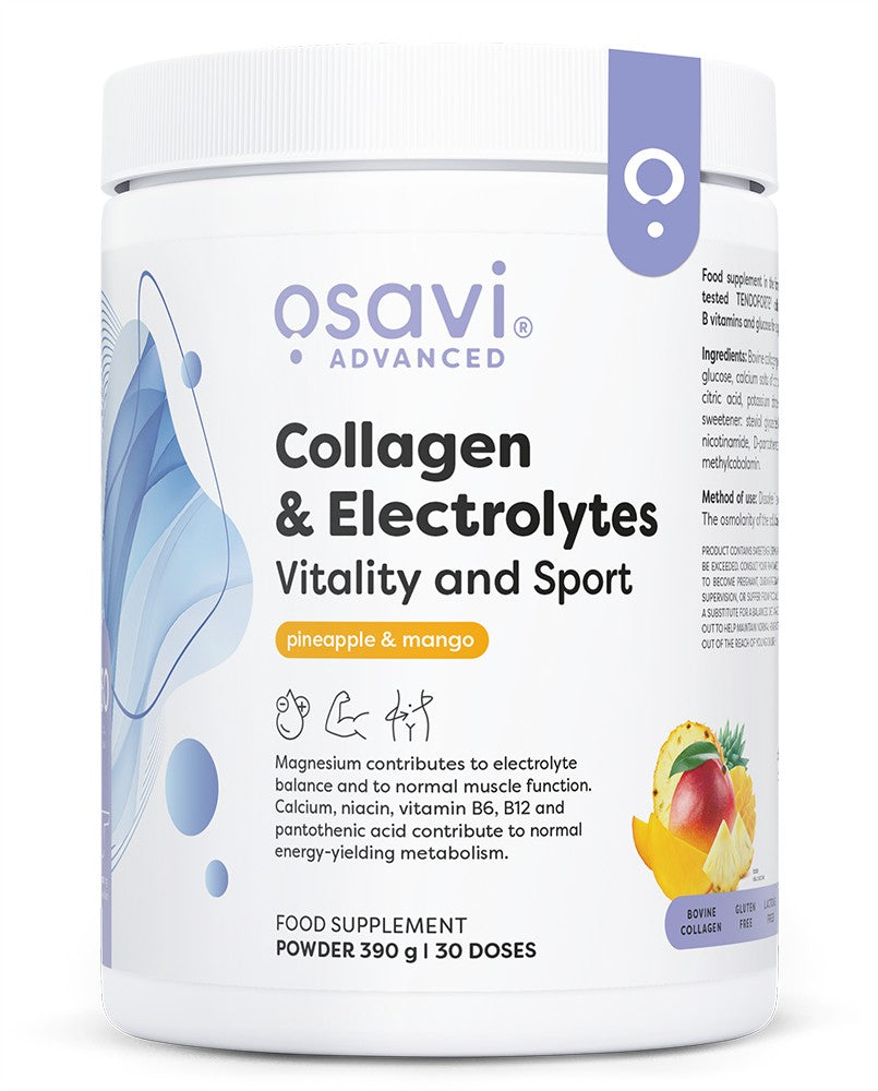 Osavi Collagen Electrolytes Vitality and Sport - Pineapple & Mango