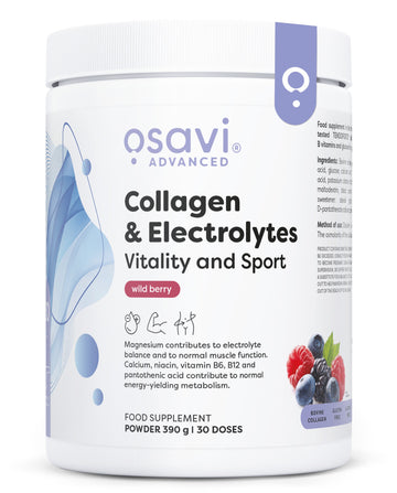 Osavi Collagen Electrolytes Vitality and Sport - Wild Berry