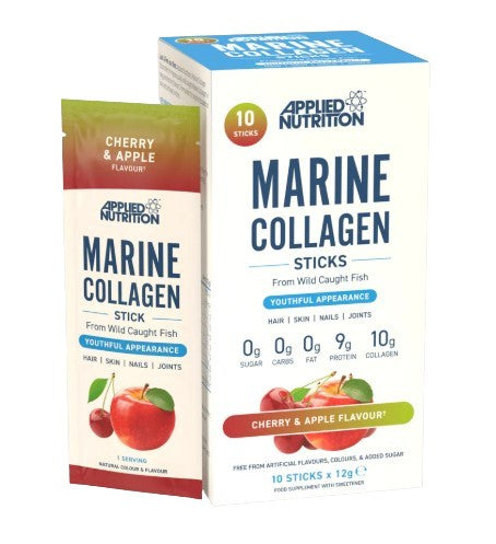 Applied Nutrition Marine Collagen Sticks - Cherry & Apple