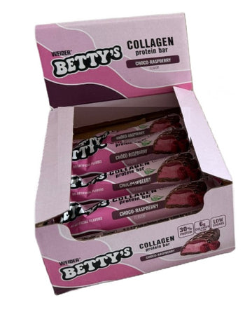 Weider Betty's Collagen Protein Bar - Choco-Raspberry
