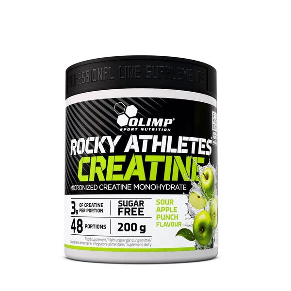 Olimp Nutrition Rocky Athletes Creatine - Sour Apple Punch