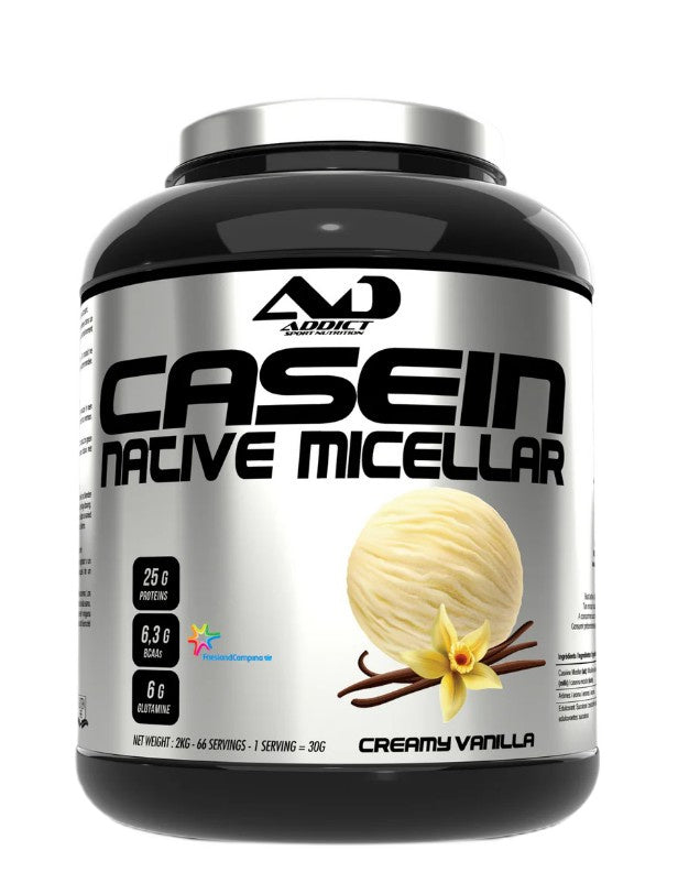Addict Sport Nutrition Native Micellar Casein - Creamy Vanilla