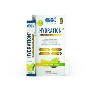 Applied Nutrition Hydration + Electrolyte & Vitamin Powder Stick Packs - Lemon & Lime