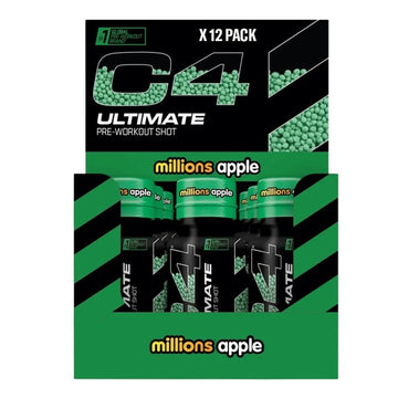 Cellucor C4 Ultimate Pre-Workout Shot - Millions Apple