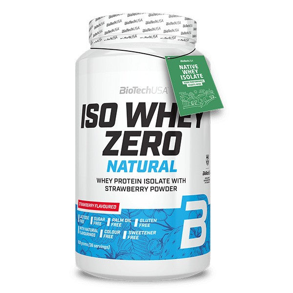 BioTechUSA Iso Whey Zero Natural - Strawberry
