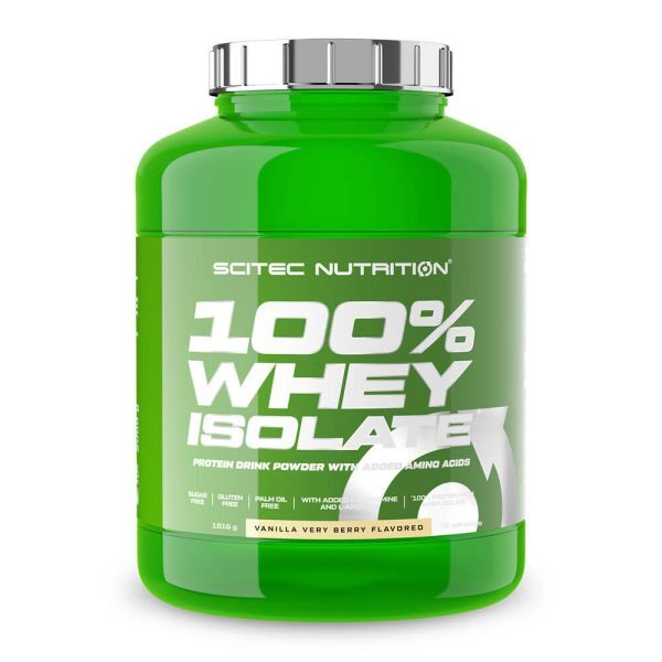 SciTec 100% Whey Isolate - Vanilla Very Berry