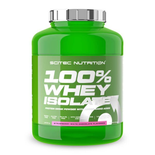 SciTec 100% Whey Isolate - Strawberry White Chocolate