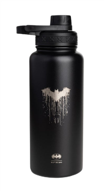 SmartShake Bohtal Insulated Sports Bottle - DC Comics - Batman Logo Drip