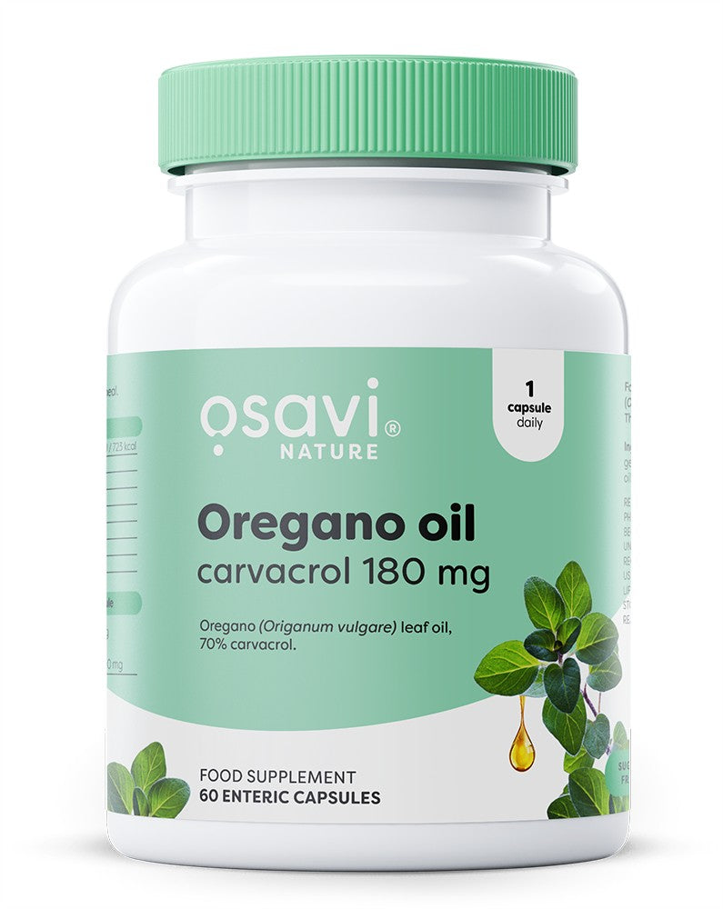 Osavi Oregano Oil Carvacrol, 180mg