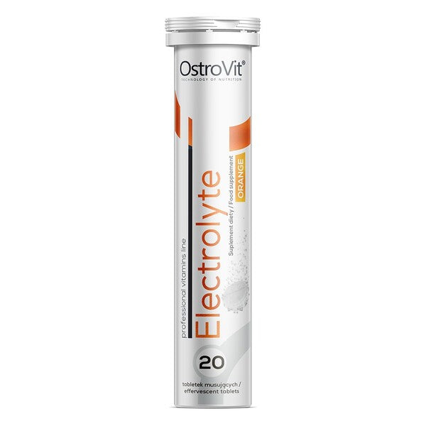 OstroVit Electrolyte Effervescent Tabs, Orange