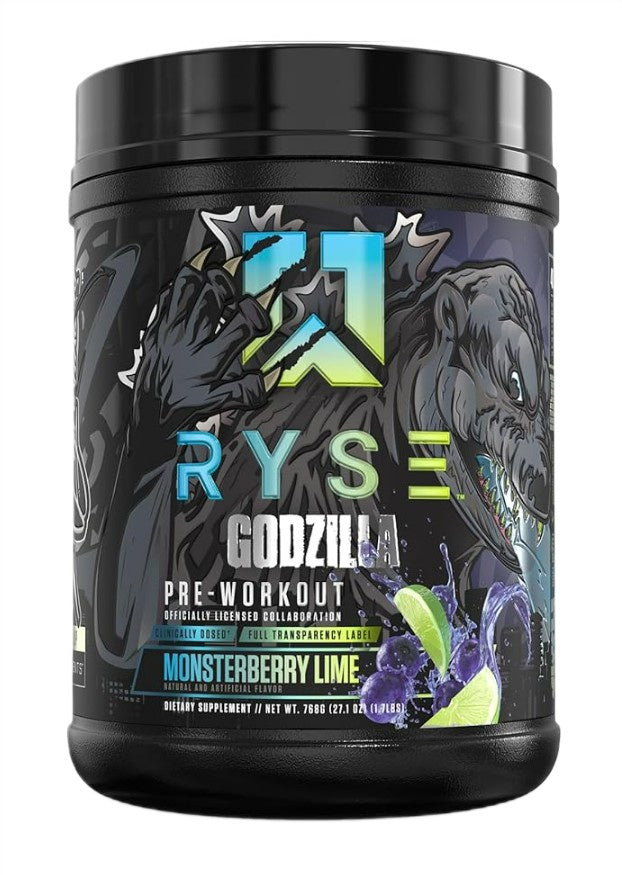 RYSE Godzilla Pre-Workout - Monsterberry Lime
