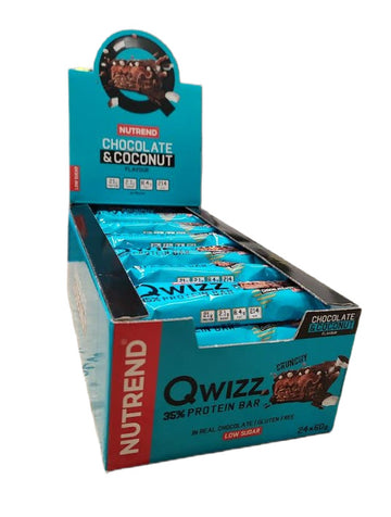 Nutrend Qwizz 35% Protein Bar - Chocolate & Coconut