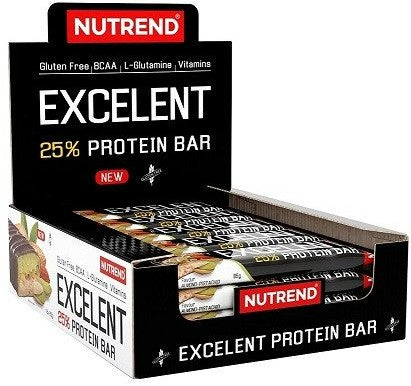 Nutrend Excelent 25% Protein Bar Double - Almond-Pistachio with Pistachios