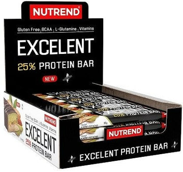 Nutrend Excelent 25% Protein Bar Double - Almond-Pistachio with Pistachios