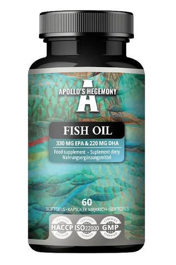Apollo's Hegemony Fish Oil, 330mg EPA & 220mg DHA
