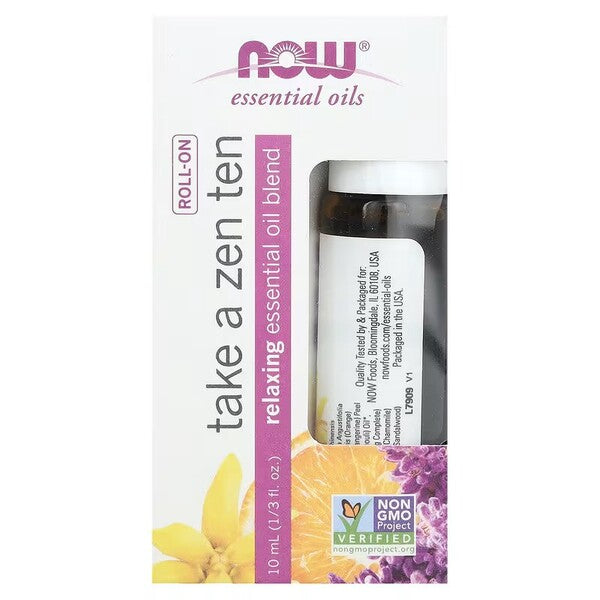 NOW Foods Essential Oil Roll-On - Take a Zen Ten