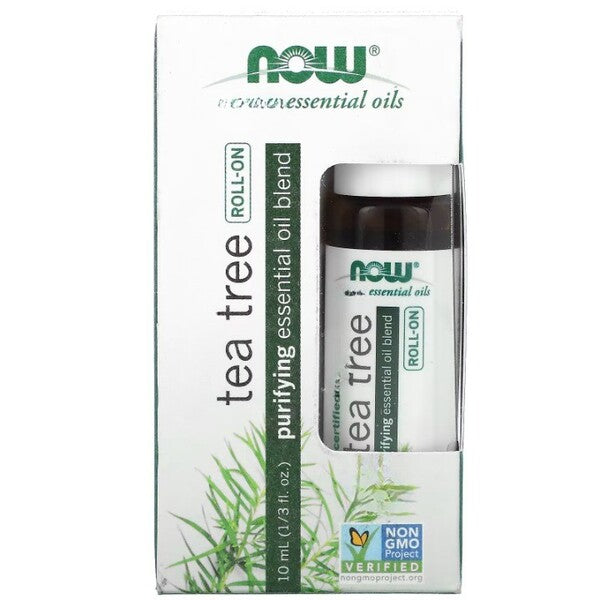 NOW Foods Essential Oil Roll-On - Tea Tree