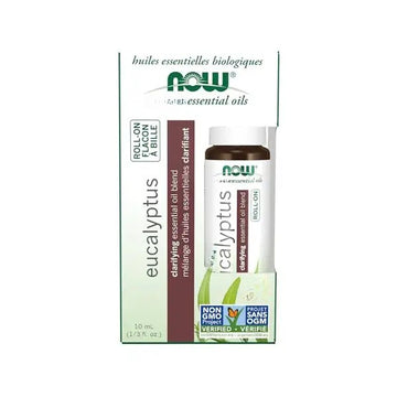 NOW Foods Essential Oil Roll-On - Eucalyptus