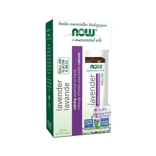 NOW Foods Essential Oil Roll-On - Lavender