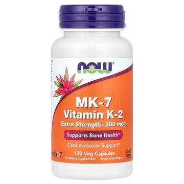 NOW Foods MK-7 Vitamin K-2, 300mcg Extra Strength