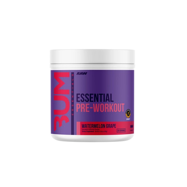 Raw Nutrition CBUM Essential Pre-Workout - Watermelon Grape