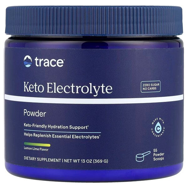 Trace Minerals Keto Electrolyte Powder - Lemon Lime