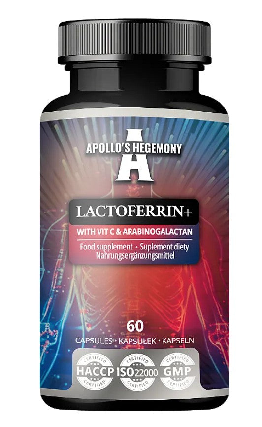 Apollo's Hegemony Lactoferrin+ with Vit C & Arabinogalactan