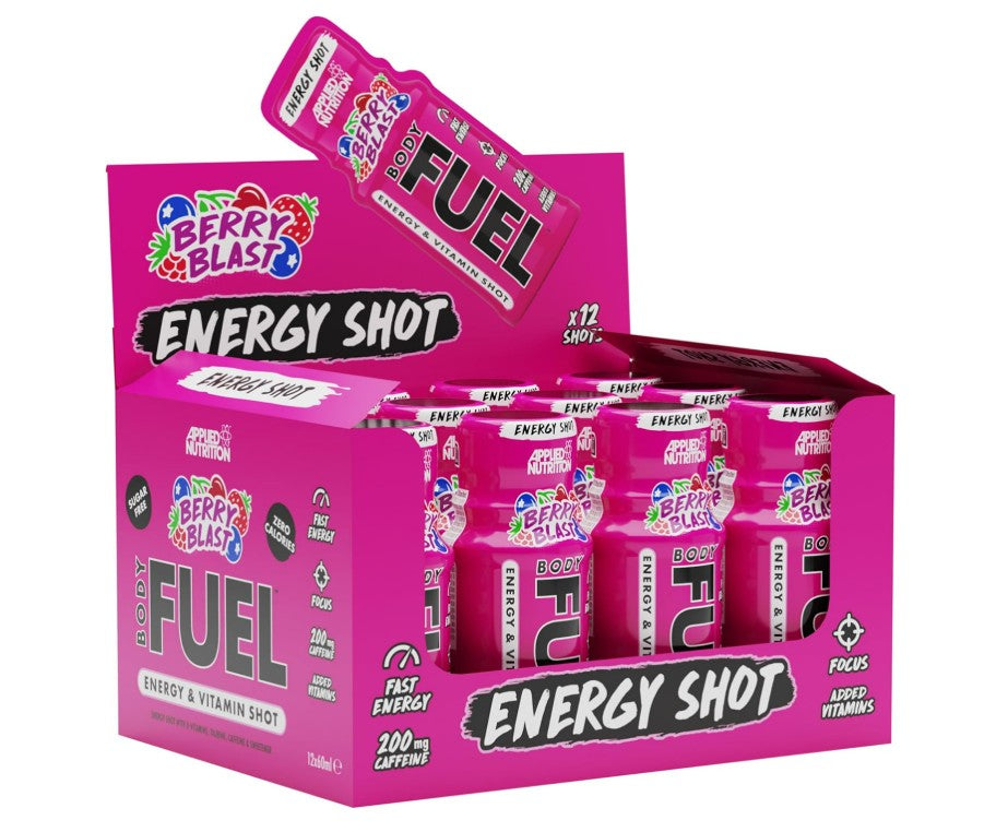 Applied Nutrition Bodyfuel Energy Shots - Berry Blast