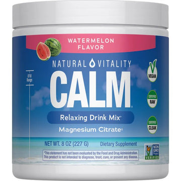 Natural Vitality Calm Magnesium Powder - Watermelon