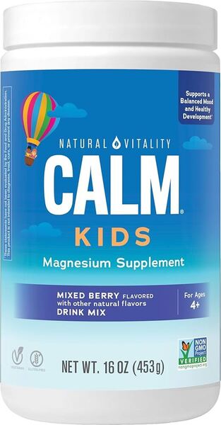 Natural Vitality Natural Calm Kids, Mixed Berry