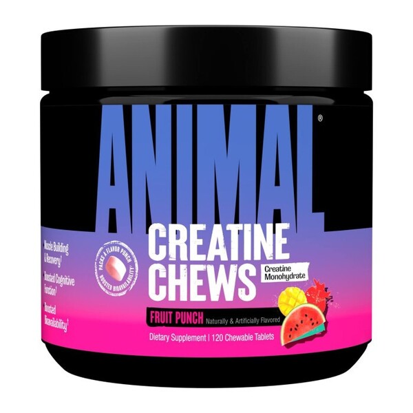 Animal Animal Creatine Chews - Fruit Punch