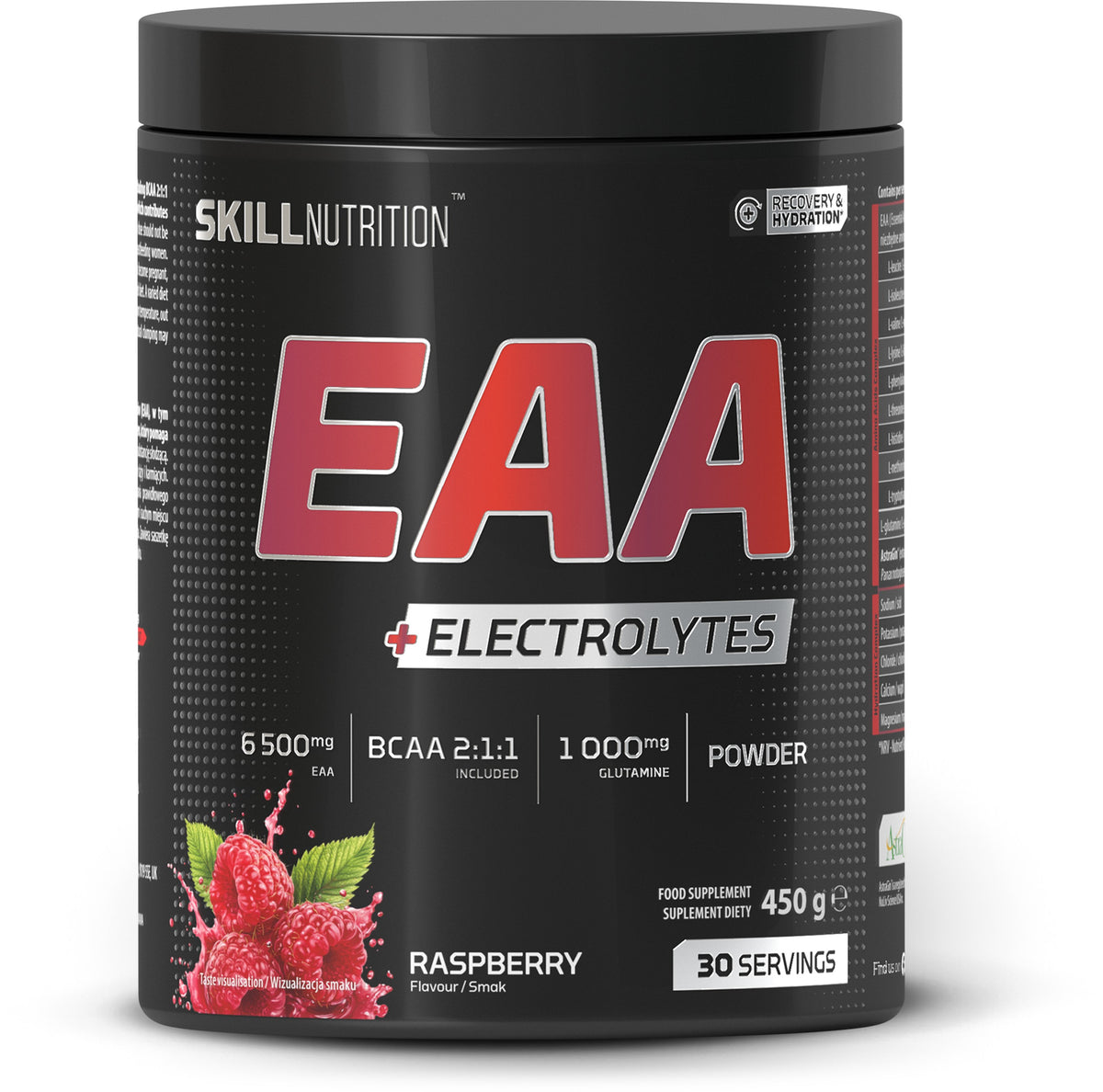 Skill Nutrition EAA + Electrolytes - Raspberry