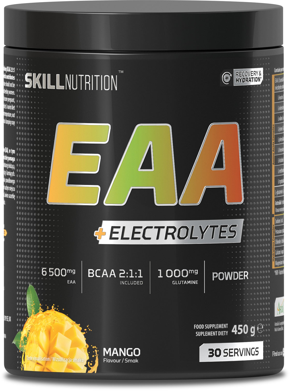 Skill Nutrition EAA + Electrolytes - Mango