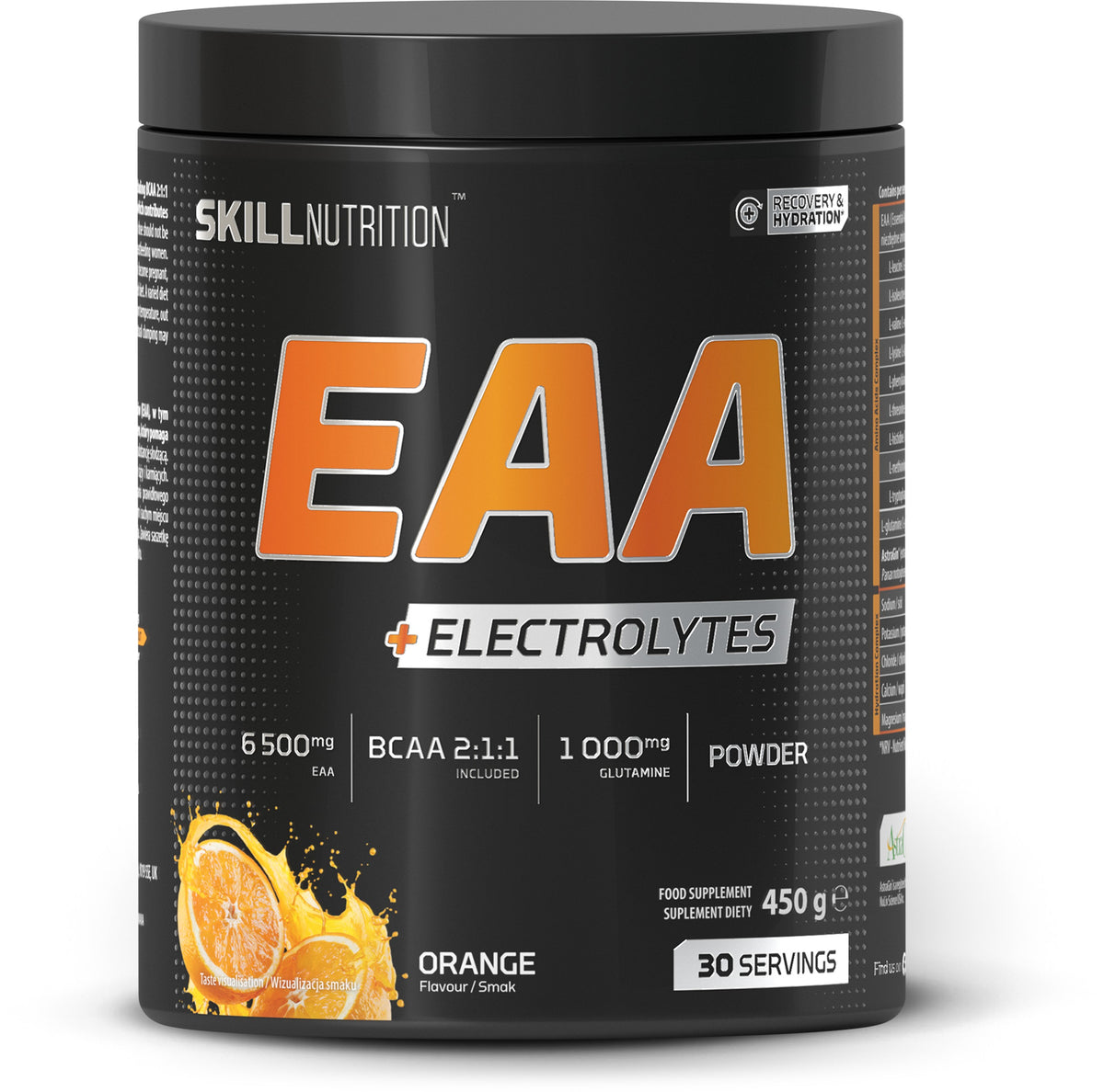 Skill Nutrition EAA + Electrolytes - Orange