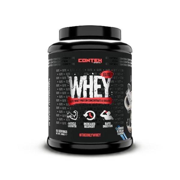 Conteh Sports Whey Elite - Cookies & Cream