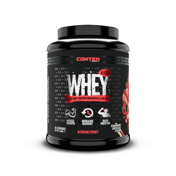 Conteh Sports Whey Elite - Strawberry Cheesecake