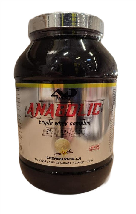 Addict Sport Nutrition Anabolic Triple Whey Complex - Creamy Vanilla