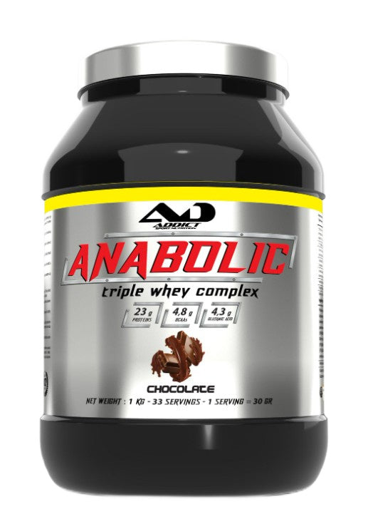 Addict Sport Nutrition Anabolic Triple Whey Complex - Chocolate